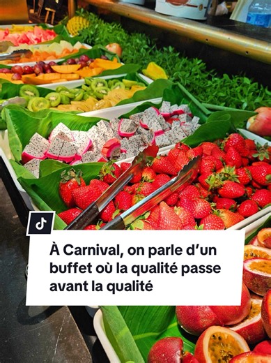 À Carnival 🦞 on parle d’un buffet où la qualité passe avant la qualité😋🍴 ✨ NOUVEAUX TARIFS – BUFFET À VOLONTÉ ✨ 🥰Tarifs réduits, accessibles à tous !🔥 * Lundi au vendredi midi: 16,90 € * Lundi au jeudi soir : 22,90 € 🤩vendredi soir, Samedi, dimanche et jours fériés: 24,90 € * Enfant - 12 ans (-1m40) : 12 € * Enfant - 5 ans (-1m) : 5€ 📍18 Bd d'Alsace Lorraine, 51350 Cormontreuil 🕑Ouvert 7j17 #restaurant #buffet #reims #halal #saintvalentin