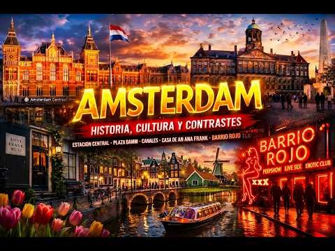 Ámsterdan, barrio rojo y Zaamse Schans