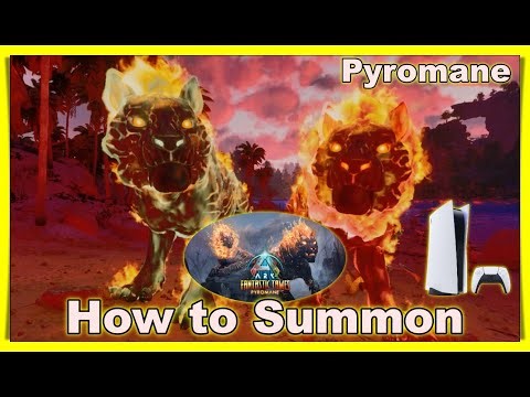 Ark Survival Ascended How to summon NEW Pyromain DLC