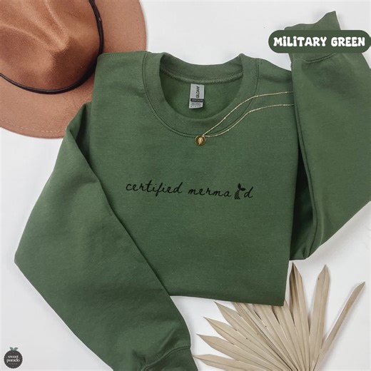 Certified Mermaid Shirt: Summer Beach Lover Tshirt Ocean Lover Gift Cute Vacation Shirt - Etsy