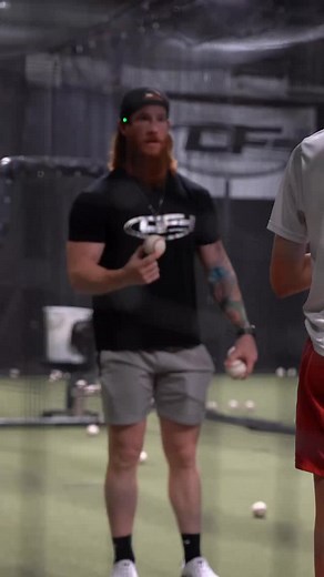 Allow timing and contact point to change for a desired result. Keep the swing and body direction the same. Just gotta trust it from there! | Out Front Hitting