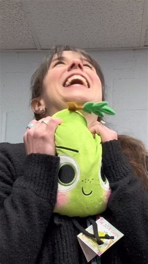 Shannon Hargreaves on Instagram: "Proof that librarians have the best friends 💕 Thank you Jennifer Harris for gifting me The Sour Grape and growing my literary plushies. I love him so much. Tell me one of your favorite book characters in the comments #thesourgrape #readersofinstagram #schoollibrary #unboxing #librarylife"