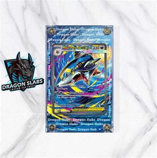 Pokemon Mega Sharpedo EX 127/094 Phantasmal Flames Extended Artwork Case - Etsy