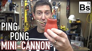 How to Make a Mini Cannon That Shoots Ping Pong Balls