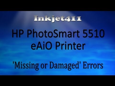 HP Photosmart 5510 Error Troubleshooting