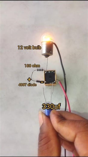 How to Make LED Blinker with Capacitor | Simple DIY Circuit