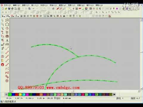 Wilcom Tutorial Chinese 36 插针的操作 威尔克姆9 0视频教程