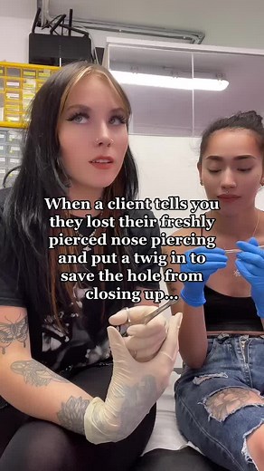 The stories we could tell you guys…🤣 whats the most crazy piercing story you know? ❤️ #piercing #pierced #pierced #london #fyp