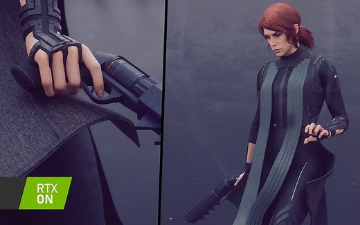 4K60帧光追已成现实！控制 - DLSS 2.0 开关对比 - 4k分辨率 光线追踪开启