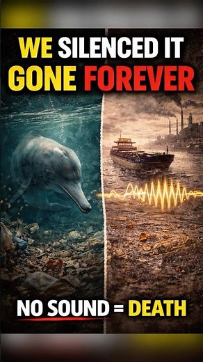 The River Dolphin We Silenced Forever 😔