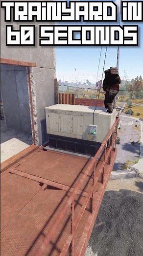 Train Yard Puzzle in less than 60 seconds!⏱ (RUST 2023) Which monument should I do next? Comment & 👍