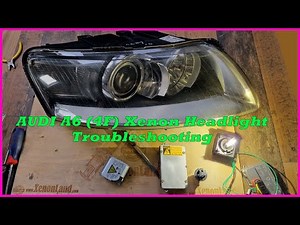 How to Fix Audi A6 C6 Xenon Headlights (DIY Repair Guide): Ballast, Igniter and Bulb Replacement