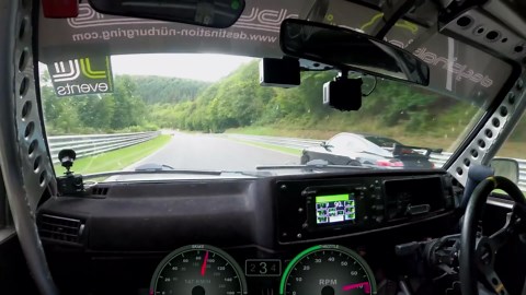 The Fastest VW Golf 2 on the Nürburgring: Porsche Eater in Action!