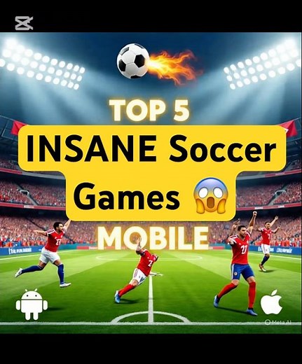 Top 5 Best Football Games for Android & iOS 2025 ⚽🔥 | Offline & Online! #football #soccer #shorts