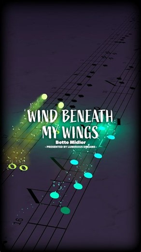 Wind Beneath My Wings – Bette Midler | Visual Music #piano #music #pianocover