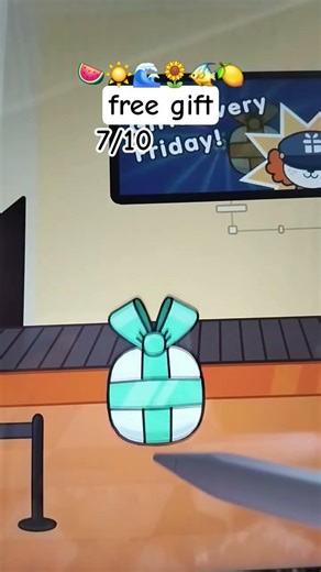 free gift 🎁 #algorithm #fyp #tocaboca #freegift