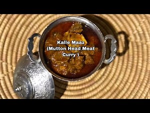 Kashmiri Authentic Kalle Maaz Recipe | Mutton Head Meet Curry| Winter Special | Kashmiri Zaika