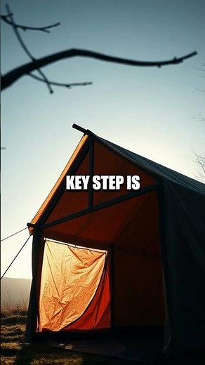 From Tarp to Stormproof Lean-to in Minutes