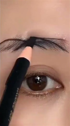 easy eyebrows shape tutorial for beginners 💓#shorts❤️#fyp