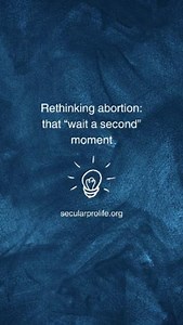 1K views · 48 reactions | How do pro-choice people change their views on abortion? Read countless examples in our Becoming Pro-Life Collection: https://secularprolife.org/becoming-pro-life/ Snippet from the All My Favorite People Podcast | Secular Pro-Life | Facebook