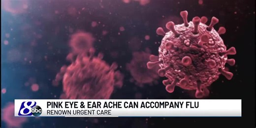 Secondary infections can accompany influenza