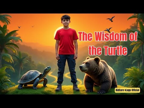 The Wise Turtle of the Lake 🐢💧 | Moral Story for Kids