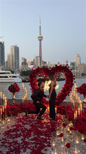 A proposal is one of the milestones of your life that you will always cherish…Make sure it’s a memorable one ❤️ #fypシ゚ #perfectproposaltoronto #surpriseproposal #shesaidyes #fyp #howheasked