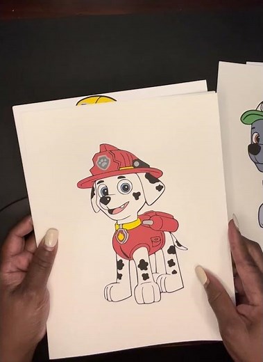 FREE PAW PATROL DIGITAL ART IN CANVA FOR PERSONAL USE ONLY #pawpatrol #freefile #canva