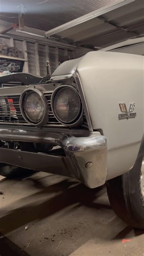 Quarter panel patches done, ready for my 40 views now 😅 #chevelle #chevrolet #carshorts #musclecar