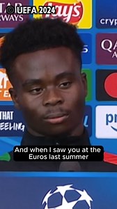 This Italian reporter was so nice to Bukayo Saka 🥺 | Hayters TV
