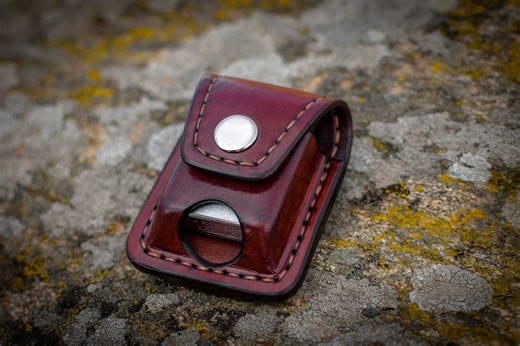 Leather Case Made for Zippo Lighter - Handmade Leather Sheath - Etsy
