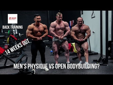 BACK TRAINING WITH RENAISSANCE PERIODIZATION | DR. MIKE ISRAETEL | JARED FEATHER | 14 WEEKS OUT