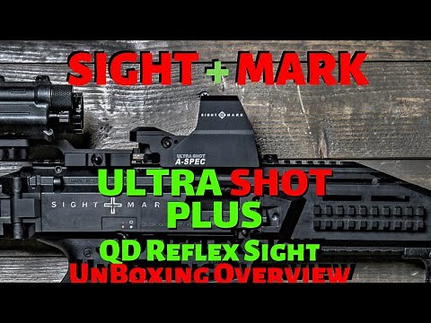 SightMark Ultra Shot Plus RED DOT (QD Reflex Sight) | Unboxing and Review/Overview