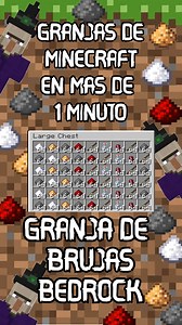 🧙‍♀️🧙‍♀️GRANJA DE BRUJAS BEDROCK🧙‍♀️🧙‍♀️ SUPER EFICIENTE #minecraft #granjasminecraft #minecraftshorts #minecraftbuilds #minecraftpe #minecrafttutorial #minecraftbedrock #minecrafter | Tgamer0311