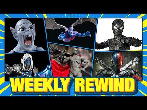 Weekly Rewind! Ep116: Star Wars G.I. Joe Marvel Legends DC Batman Joker MOTU Cryptoids RPG News!