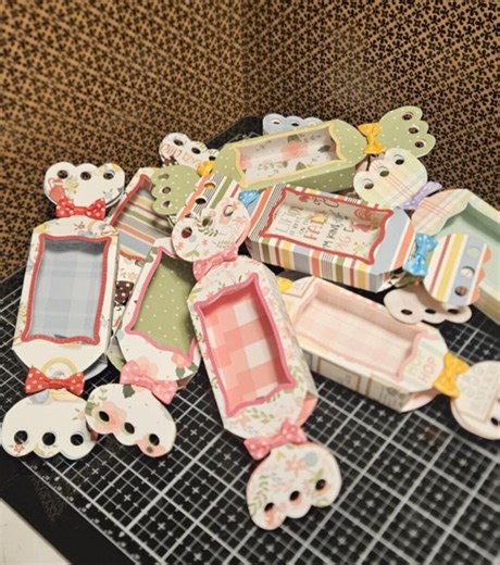 Handmade Easter Candy Box Wrapper Set of 5 - Spring Treat Holders With Window - Cute Party Favor Packaging - Etsy