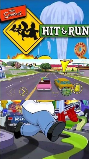 The Simpsons: Hit & Run (android gameplay)