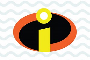 Incredible logo svg free, incredibles svg free, instant download, incredible svg free, silhouette, incredible logo svg, cutting files, dxf 0030