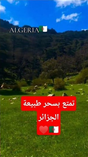 تمتع بسحر طبيعة الجزائر😯🇩🇿♥️