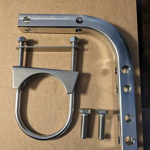 [Hot Item] Rosemount Stainless Steel 2-Inch Pipe Mounting Bracket Bolts for Transmitter