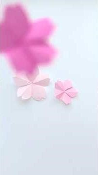 Spring returns, and so do these paper Sakura 🌸 #spring #papersakura #cherryblossom #springcrafts
