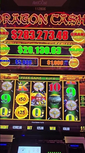 Already Forgot This Free Spins 😅🎰 Dragon Cash Genghis Khan (Venetian Las Vegas)