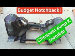 Fox Body 4.6 SN95 K Member Swap! Budget Cross Member DIY