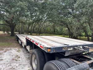 2015 Fontaine 53ft Drop Deck Trailer - Combo, Aluminum Floor, Spread Axle, Toolbox, Ramps