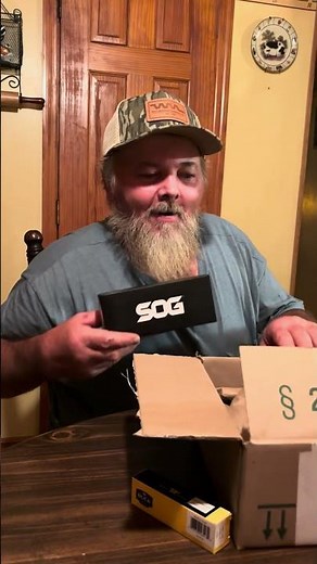 He was so pleased with this gift from Micha.