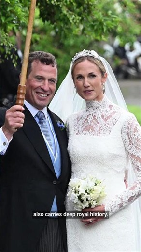 Harriet Sperling broke a major royal wedding tradition with her stunning tiara