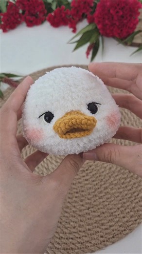 Follow my channel for full crochet tutorials #crochet #duck #amigurumi #nhalen