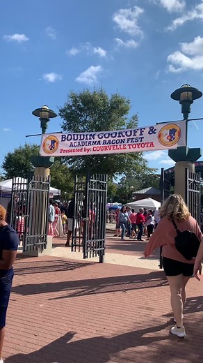 Boudin Cookoff and Bacon Fest in Downtown Lafayette, Louisiana