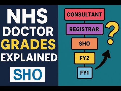 NHS Doctor Grades EXPLAINED: FY1 to Consultant (For IMGs & UK Doctors)