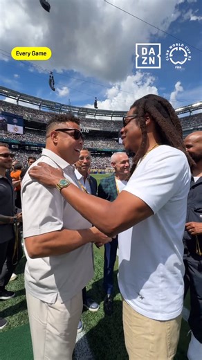 FIFA Club Football on Instagram: "Pitchside royalty. Watch every game of the #FIFACWC for free live on DAZN. "